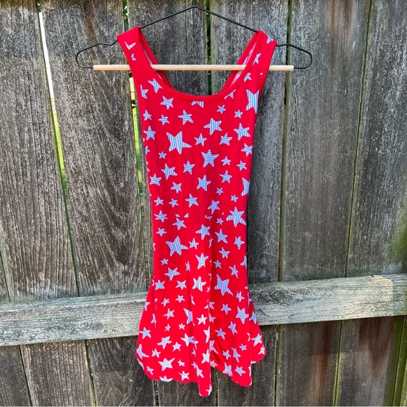 Girls Patriotic Dress Cross Back Old Navy - Picture 4 of 5